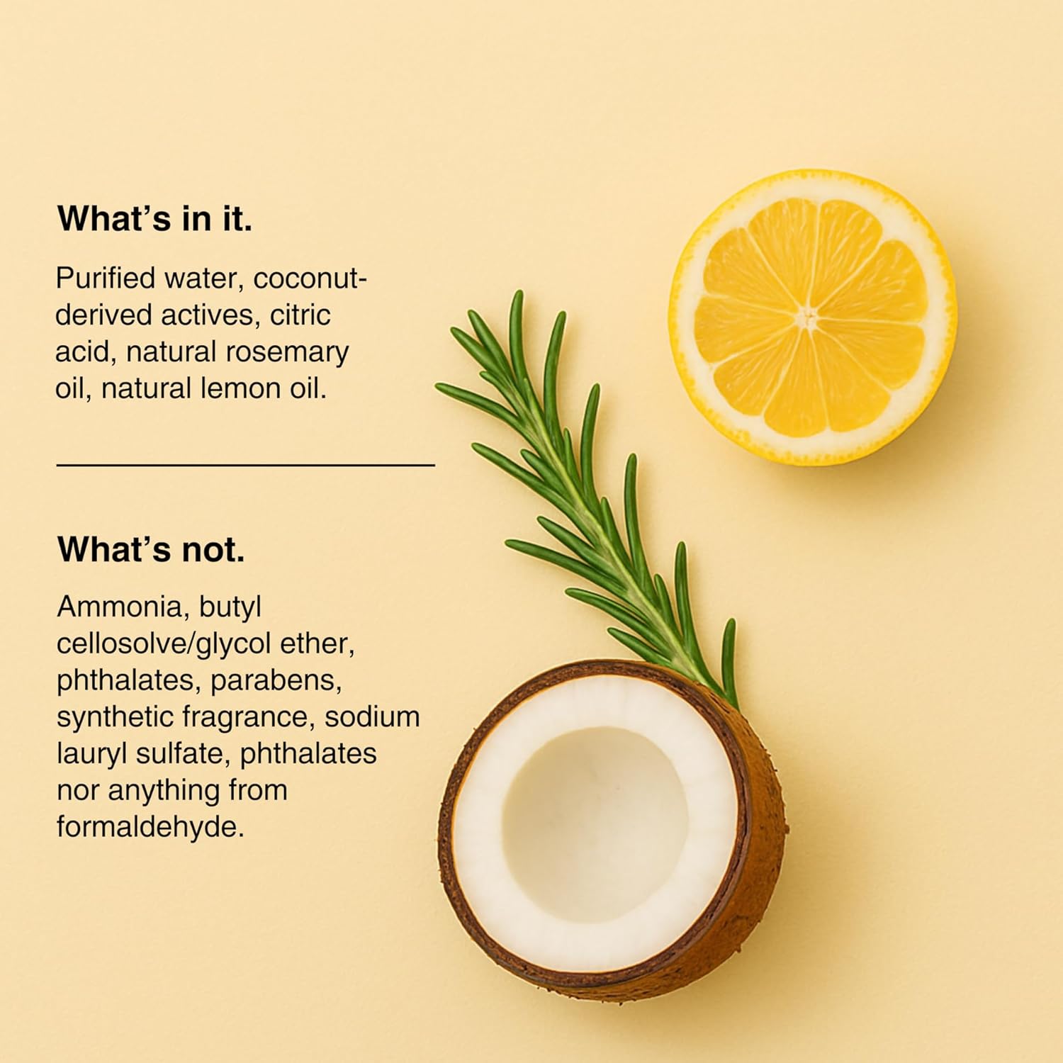 Public Goods Bathroom Cleaner Refill | Refill Concentrate for Toilets, Tile, Showers, Sinks | Cruelty Free, Vegan Friendly | Scented with Lemon Rosemary Essential Oils | 3 Pack - 24 Oz Diluted