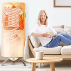 Portable Clothes Dryer 900W - Compact Mini Dryer for Small Apartments, Quick Dry Electric Clothes Dryer with Large Capacity for Dorm, RV, Travel