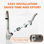 RP50587 Cartridge Valve Replacement for RP50587 Delta Cartridge, Compatible with DST Single Handle Kitchen and Lavatory Faucets - Includes Allen Wrench for Easy Installation