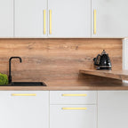 COTYKILEY 6 Pack 12.6 Inch(320mm) Brushed Gold Cabinet Handles Gold Kitchen Cabinet Pulls Cabinet Door Handles Kitchen Cabinet Hardware