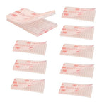 Dual Lock Fastener 1in x 2in 8pcs, Reclosable Interlocking Tape Heavy Duty EZ Pass Holder, Adhesive Hook Lock Sticky Back Mushroom Mounting Tape Clear Color for Indoor and Outdoor