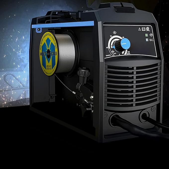 Flux Core Welding Wire, E71T-GS .030" 2-Pound Spool Gasless Mild Carbon Steel Mig Welding Wire - 1Pack