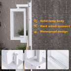 Dusk to Dawn Outdoor Wall Lantern LED Mount Porch Lights Exterior Wall Sconce Light Fixtures with Clear Glass Shade, Waterproof Lamps for Front Door, Garage, Modern Porch