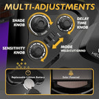 TOOLIOM Large Viewing 3.94"x3.66" Welding Helmet True Color Auto Darkening Welding Mask Solar Powered Shade 4/5-9/9-13 Welder Helmet for TIG MIG Stick Cut Grind