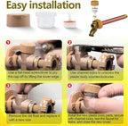 RK-17VB Vacuum Breaker Float Kit Compatible with Woodford Model 17(4 Pcs)