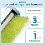 iSpring 3-Stage Whole House Water Filter System, Reduces Iron, Manganese, Hydrogen Sulfide, Heavy Metals, Chlorine, Sediments, 10” x 4.5” Filters, 1” Inlet/Outlet, Model: WGB31B-MKS