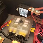 GLOSO J Type Toggle Hydraulic Magnetic Single Pole Circuit Breaker AC/DC Manual Reset Switch Yachts Campers Caravans White Toggle, 30A, J1P