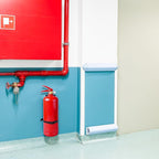 2 Pack Fire Extinguisher Brackets, 5 LB Fire Extinguisher Wall Mount Bracket, Metal Heavy Duty Fire Extinguishers Holder for Home, Car, RV, Truck, Mini Fire Extinguishers (Non-Universal)