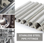 TAISHER 2PCS Stainless Steel Pipe Fittings, 1/4" NPT x 1/4" NPT Female Threaded, 8" Length Nipple Cast Pipe