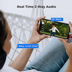 [300°Pan 90°Tilt+Human Tracking] Hiseeu 4K PoE PTZ Camera System,NVR Security Camera System w/6Pcs 5MP Wired Security Camera Outdoor&Indoor,2-Way Audio,Waterproof,7/24 Record for Home Surveillance