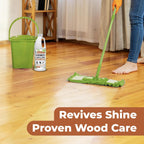 Mighty Mint Hardwood Floor Cleaner, Ready-to-Use with Mops and Sprayers, Natural Mint Scent, 32oz (Pack of 2)