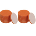 Power Scrub Pads, Scrubbing Pads 2000 Grits Scouring Discs - Fitting for (Home Kitchen Cleaning - Drill Attachment - Scrubber Replacement) 16 Pcs & 4 Inch & Orange