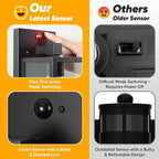 Motion Sensor Outdoor Lighting, 2 Pack Dusk to Dawn Outdoor Wall Lights, Waterproof Exterior Light Fixture Wall Mount, Aluminum Porch Light Outside Light for House