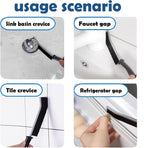 Crevice Cleaning Brush Set, Multi-Purpose Hard Bristle Brushes for Deep Cleaning Kitchen, Bathroom, Grout, Sink, Cup, Teapot, Bottle, Blender, Corners, Tight Spaces & More