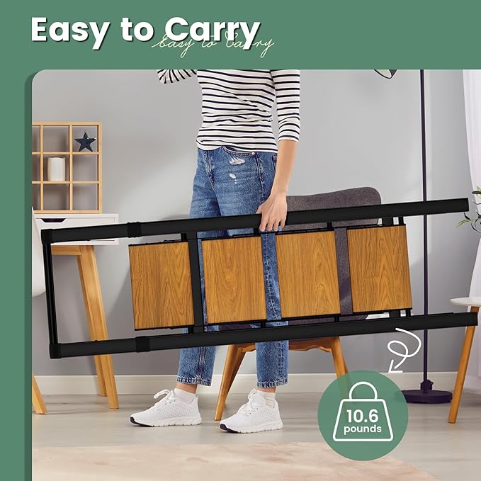 Step Ladder 4 Step Folding Kitchen Step Stool for Adults, Ladders for Home
