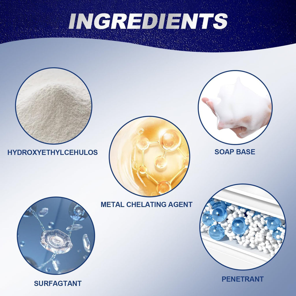 2PCS Stainless Steel Clean Wax, Magical Nano-Technology Stainless Steel Cleaning Paste, Stainless Steel Cleaner and Metal Polish, 3 In 1 Stainless Steel Wax Cleaner for Grease, Oven, Sink