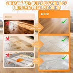 Floor Cleaning Solution Compatible With Roborock Robot Vacuum and Mop Cleaner (Qrevo/Q7/Q10/Saros 10R), Deep Clean For Multiple Hard Floor, Suitable for All Robot Vacuum With Mopping (Orange 2 Bottle)