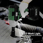 Prostormer 800N.m(580Ft-lbs) Cordless Impact Wrench, 1/2" Brushless High Torque Impact Gun Kit for Car Home, 2x4.5Ah Rechargable Batteries, Charger & 8 Sockets