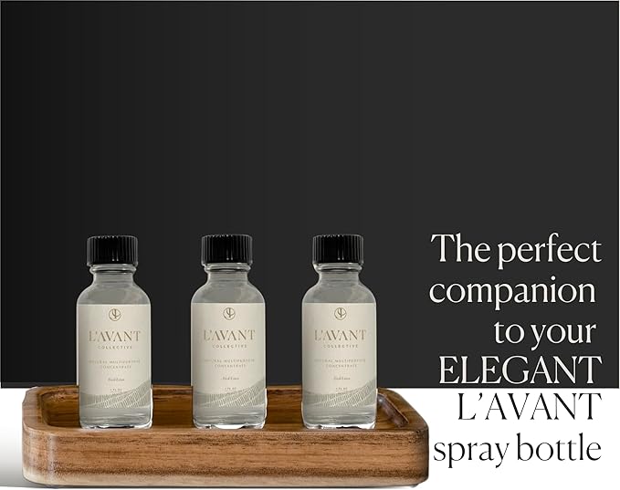 L'AVANT Collective Multipurpose Surface Cleaner Refill (Pack 3) | Provides a Powerful Clean to Remove Grease & Grime | Fresh Linen Scent | 3 x 1 FL oz/29.5 mL