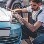 Tomorotec Recycled Multipurpose Industrial Wiping Cloths (50 lbs) Assorted Colors, Eco-Friendly Colored T-Shirt/Knit Cleaning Rags for Grease, Oil Removal & More