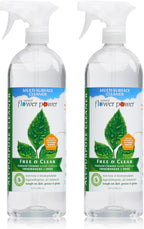 All-Purpose Cleaner Concentrate - Makes 32 Fl Oz Just Add Water - Multi-Surface Cleaning Spray, Non-Toxic, No Harsh Fumes or Chemicals, Child & Pet Safe - Free & Clear (Unscented)