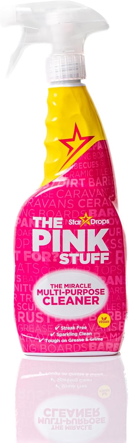 Stardrops - The Pink Stuff Miracle Multi-Purpose Cleaner – Removes Grease, Grime, and Stains on Kitchens, Bathrooms, Floors, and More (Pack of 2)