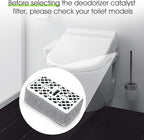 Deodorizer Catalyst Filter Cartridge for Toto THU6474-01/THU6474#01 THU6072 Washlets S550E C5 C2 SW3074 SW3054T40 SW3056T40,Bathroom Toilet Air Filter Carbon Deodorizing Cartridge Parts