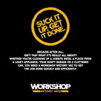 WORKSHOP Wet/Dry Vacs Shop Vacuum Accessories WS25030A Carpet and Hard Floor Nozzle Vac Attachment for Wet Dry Vacuum Cleaners, Fits Most 1-1/4-inch and 2-1/2-inch Extension Wands