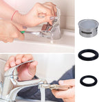 LYWBYZ Faucet Areator,10Pcs Flow Restrictor Plug-In Faucet Aerator Replacement Parts,For Bathroom or Kitchen Sink