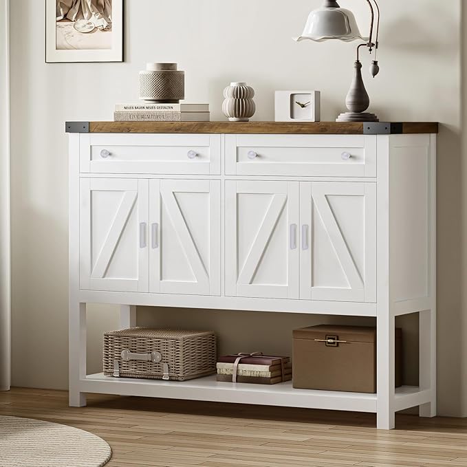 10 Pack 3 Inch(76mm) Hole Center Modern Matte White Cabinet Pull Handle Timeless Vanity Drawer Pull Handle Classic Cabinet Hardware for Kitchen Dresser Bathroom, Screws Included, M-White(3x10)