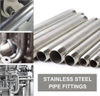 TAISHER 2Pcs Stainless Steel Pipe Fittings, 1/2" NPT x 1/2" NPT Male Threaded, 12" Length Nipple Cast Pipe