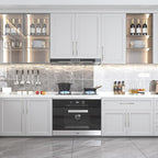 COTYKILEY 6 Pack 12.6 Inch(320mm) Brushed Satin Nickel Cabinet Handles Kitchen Cabinet Pulls Kitchen Cabinet Hardware