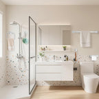 TURS 10-Piece Bathroom Hardware Accessories Set Chrome Towel Bar Holder Set SUS304 Stainless Steel Towel Racks for Bathroom Wall Mounted, 23.6-Inch