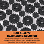Black Oxide Coating Kit - Black Oxide Solution, Versatile Blackening Solution for Iron and Steel - Not Suitable for Stainless Steel Surfaces (1 Quart)