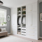 3 Pack 12.6 Inch(320mm) Hole Center Modern Brushed Gold Cabinet Pull Handle Timeless Vanity Drawer Pull Handle Classic Cabinet Hardware for Kitchen Dresser Bathroom, Screws Included, B-Gold(12.6x3)