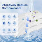 ICEPURE 20 Micron 10" x 4.5" Whole House Sediment Pleated Water Filter Replacement for GE FXHSC, Culligan R50-BBSA, Pentek R50-BB, DuPont WFHDC3001, W50PEHD, GXWH40L, GXWH35F for Well Water, 4PACK