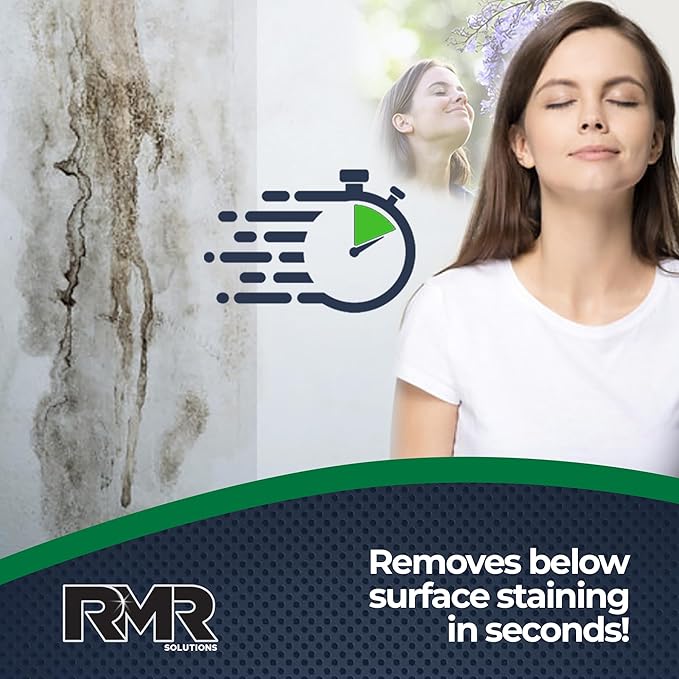 RMR-86 Instant Mold and Mildew Stain Remover Spray - Scrub Free Formula, 4 Pack - 1 Gallon