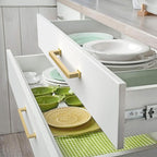 FILTA 5 Inch(128mm) Hole Centers Gold Cabinet Pulls(Set of 10),Gold Cabinet Pulls Zinc Alloy Kitchen Cabinet Handles Cabinet Hardware for Cabinets Cupboard Drawer