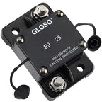GLOSO Circuit Breaker E97 Auto Reset 25A Surfacce Mount Waterproof IP67 Marine Automotive Truck Hi-Amp (25A)