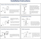 Doluck 4W LED Landscape Lights Low Voltage Landscape Lighting Spotlights GL101-BKLED8 AC/DC 12V Warm White Waterproof for Driveway,Yard, Lawn,Patio,Walls,Trees,Flags,Outdoor Light (Black, 8 Pack)