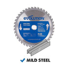 Evolution Power Tools 7-1/2BLADEST Steel Cutting Saw Blade, 7-1/2-Inch x 40-Tooth
