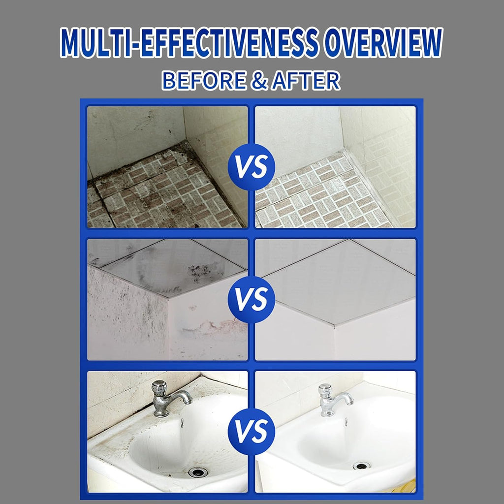 Home Stain Remover Gel – Stubborn Stain Cleaner (Safe for Washing Machine Seals, Sinks & Tiles | No-Slip Formula | 8H Penetration | 15.6OZ)