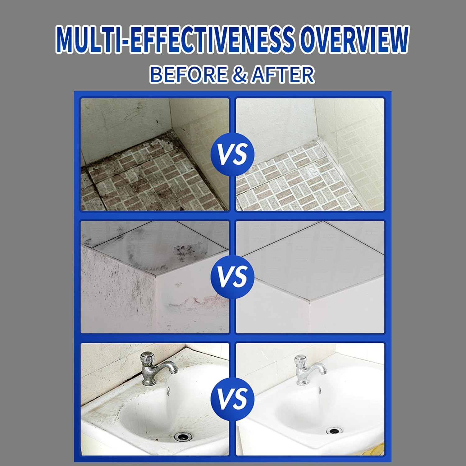 Home Stain Remover Gel – Stubborn Stain Cleaner (Safe for Washing Machine Seals, Sinks & Tiles | No-Slip Formula | 8H Penetration | 15.6OZ)