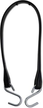 Miloo Rubber Bungee Cords with Hooks - Heavy Duty Tarp and Cargo Straps - Made in USA - 10 Inch Pack of 50