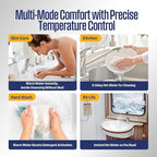 Westinghouse 2.5 Gallon Electric Mini Tank Water Heater, 120V, 1440W Instant Hot Water for Point-of-Use, Compact Under Sink & RV Design, Easy Wall/Floor Mount, UL Listed (Gray)