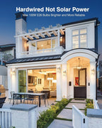 VIANIS Outside Lights for House Wall Mount, White Dusk to Dawn Outdoor Lighting Fixtures, Waterproof Anti-Rust Aluminum Porch Lights with Tempered Seed Glass, Modern Outdoor Wall Lantern for Garage