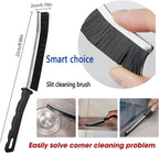 Crevice Cleaning Brush,6Pack Small Cleaning Brushes Grout Cleaner Brush Toilet Brush Scrub Brush for Shower Tile Skinny Gap Cleaning Tools for Household Use Bathroom Kitchen