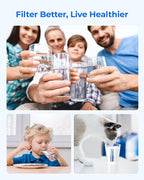 Waterdrop 7012333 Ice Maker Water Filter, Replacement for Sub-Zero 7012333/7042803, UC-15, UC-15IP Ice Maker Water Filter, Manitowoc K00374 K00374001