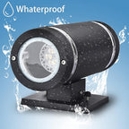 Outdoor Wall Sconce Exterior Lighting Fixture - ETL Listed,Aluminum Waterproof Wall Mount Cylinder Design - Up Down Light Fixture for Porch, Garage and Patio