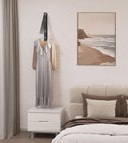 Dr.DJ Clothes Drying Rack Wall Mounted, Retractable & Foldable Clothes Hanger for Laundry Room Organization and Storage, Clothes Hanger Rack for Dorm, Closet, Balcony, Laundry Room(1P, Metal, Black)